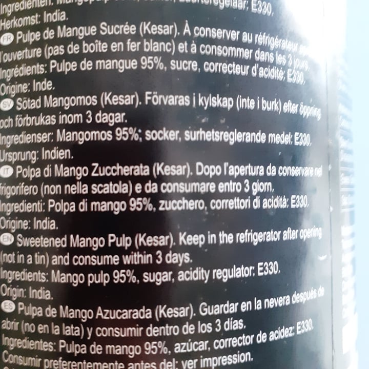 review photo of Royal Orient sweetened mango pulp shared by @marinaemma on 12 Jun 2022 - review