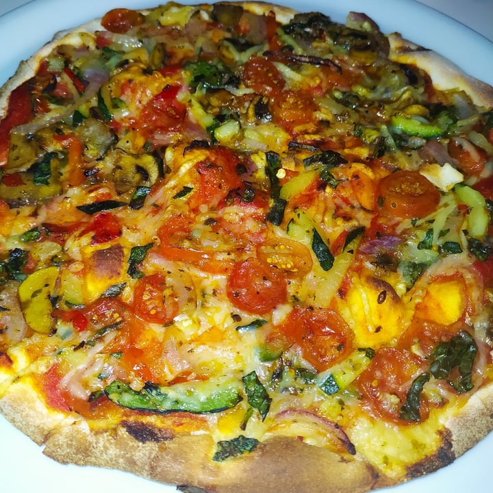 photo of A Flama Actur Pizza primavera shared by @veggieandcatlover on  24 Aug 2022 - review