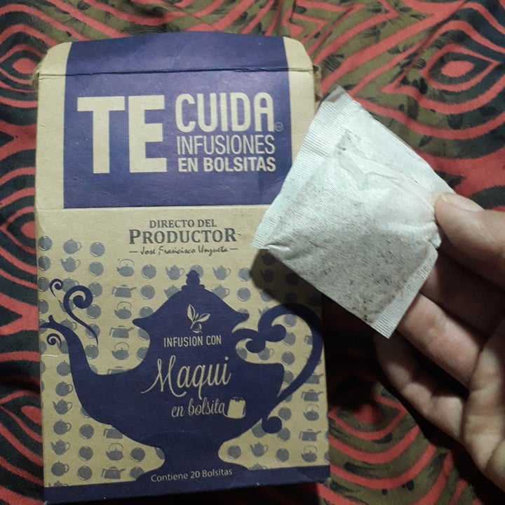 photo of Te cuida Infusión De Maqui En Bolsitas shared by @carolinalina on  27 Sep 2022 - review