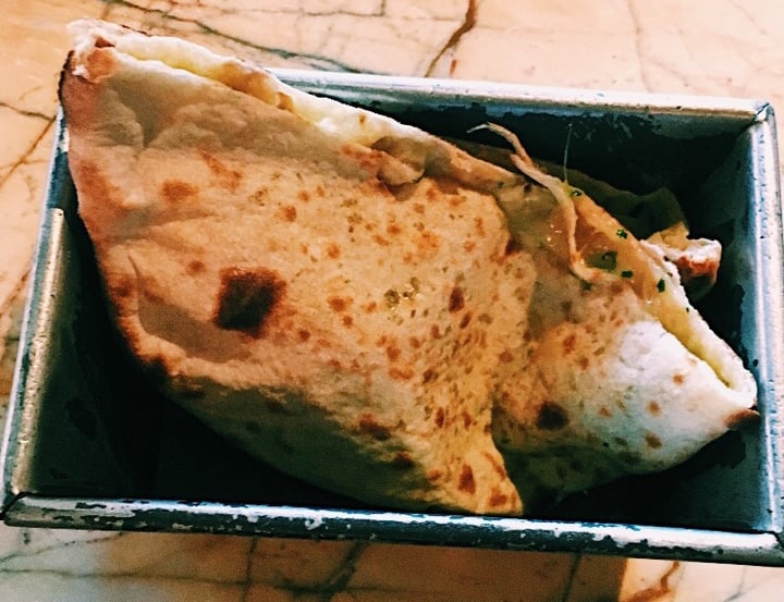 photo of Dishoom Shoreditch Cheese Naan shared by @ashleytknight5 on  03 Feb 2018 - review