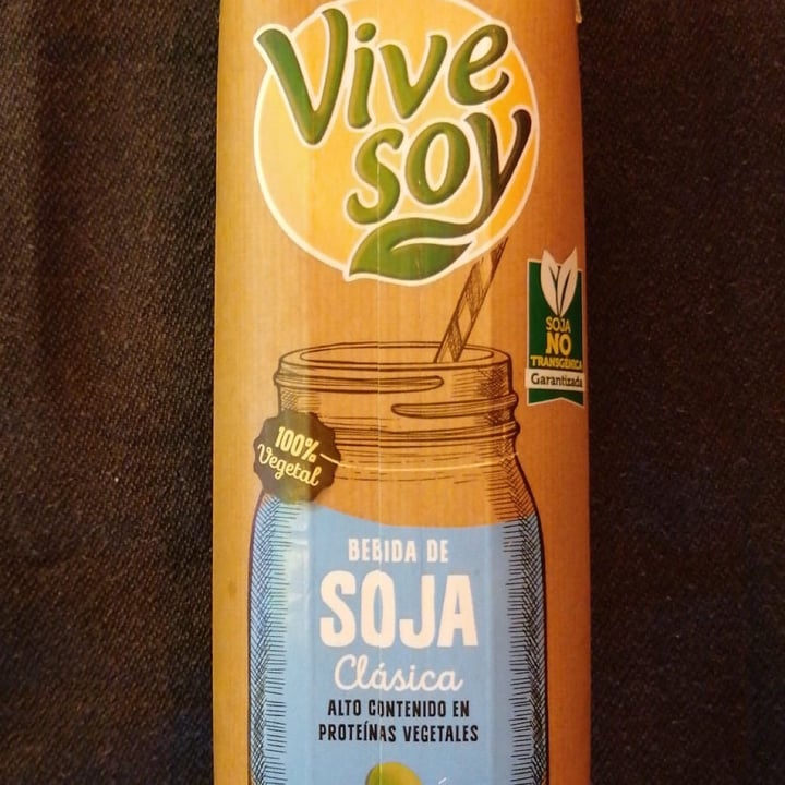 photo of ViveSoy Bebida De Soja Clásica shared by @rebeca.veg on  14 Jul 2020 - review