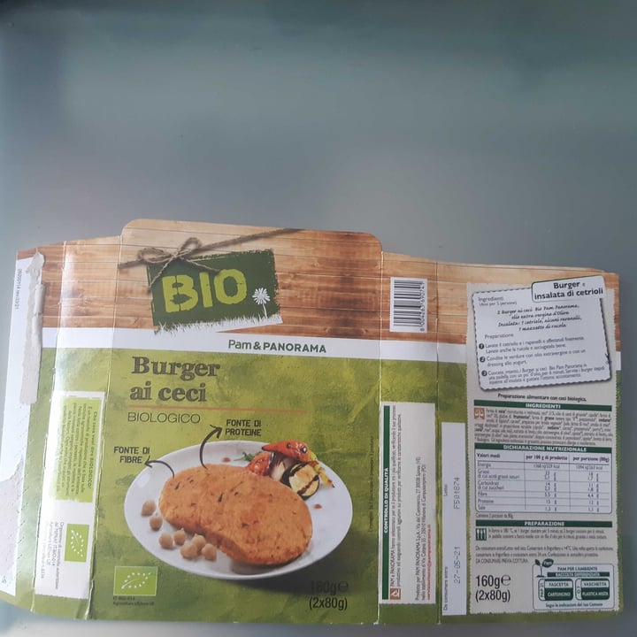 review photo of Pam E Panorama Bio Burger di ceci shared by @alicedella on 12 May 2021 - review