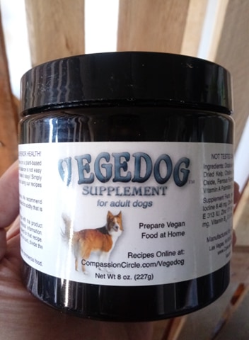 Vegedog supplement sale