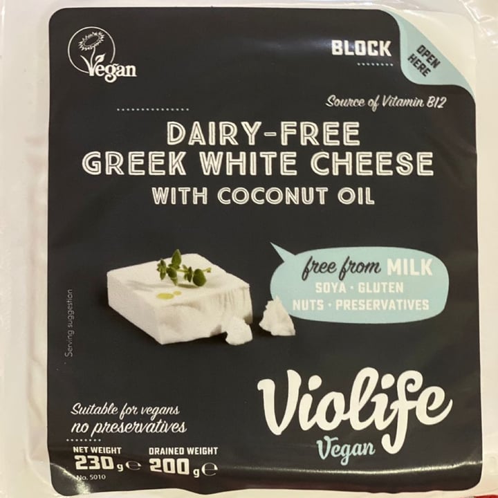 photo of Violife Greek White (Block/Panetto) shared by @rufusandco on  04 Nov 2021 - review