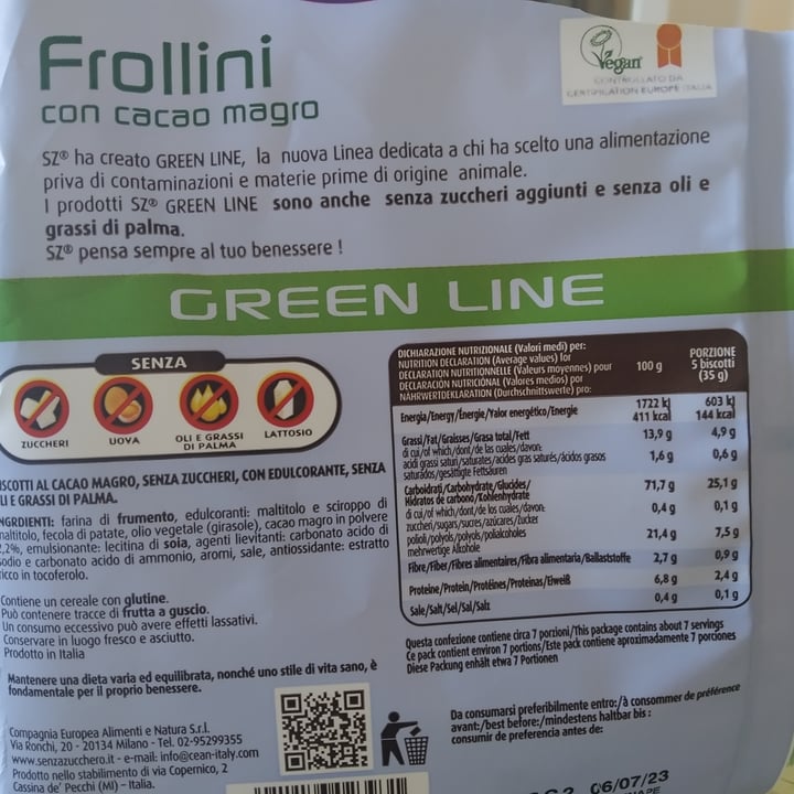 photo of Sz frollini con cacao magro shared by @rosros on  28 Jul 2022 - review
