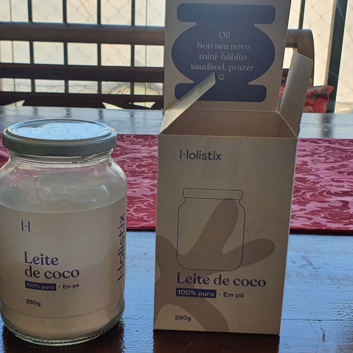 photo of Holistix Leite de coco em pó shared by @katiabud on  29 Aug 2022 - review