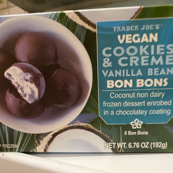 photo of Trader Joe's Non Dairy Mint & Chip Bon Bons shared by @geeti on  25 Dec 2022 - review
