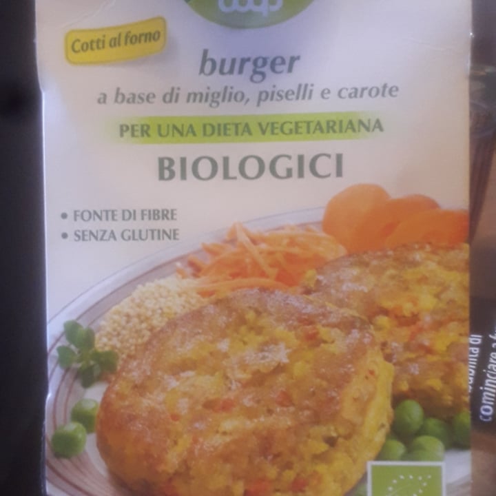 photo of Vivi Verde Coop Burger di Miglio Piselli e Carote shared by @fede85 on  30 May 2022 - review