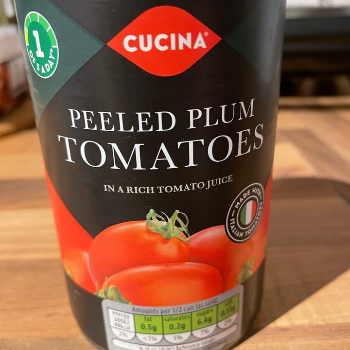 photo of Cucina peeled plum tomatoes shared by @beth41 on  08 May 2022 - review