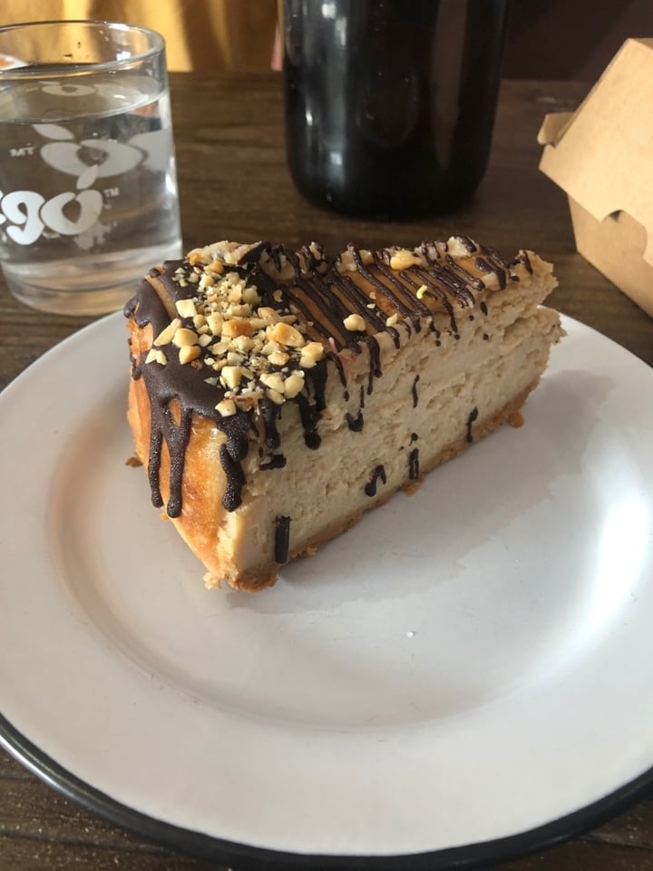 review photo of Cherry Darlings Bakehouse Peanutbutter Cheezecake shared by @veggiewings on 20 Mar 2020 - review