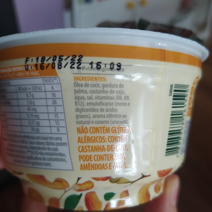 review photo of Vida Veg Manteiga Veg shared by @carolromao on 30 May 2022 - review