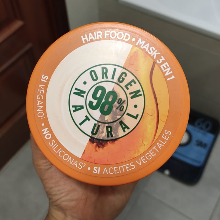 photo of Garnier mascarilla hair food papaya shared by @sandravo on  13 Jan 2023 - review