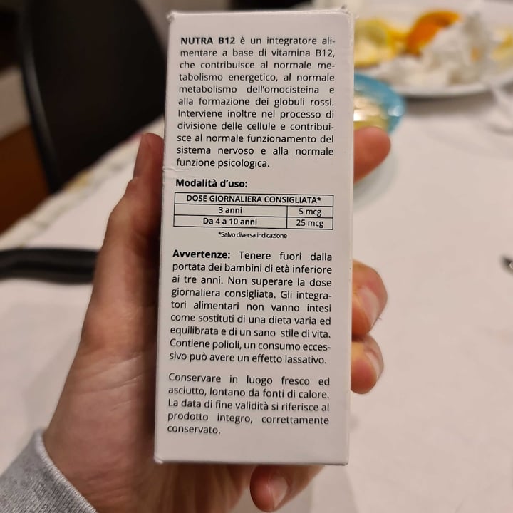 photo of Nutra-be B12 Gocce shared by @sarazathoth on  08 Apr 2022 - review