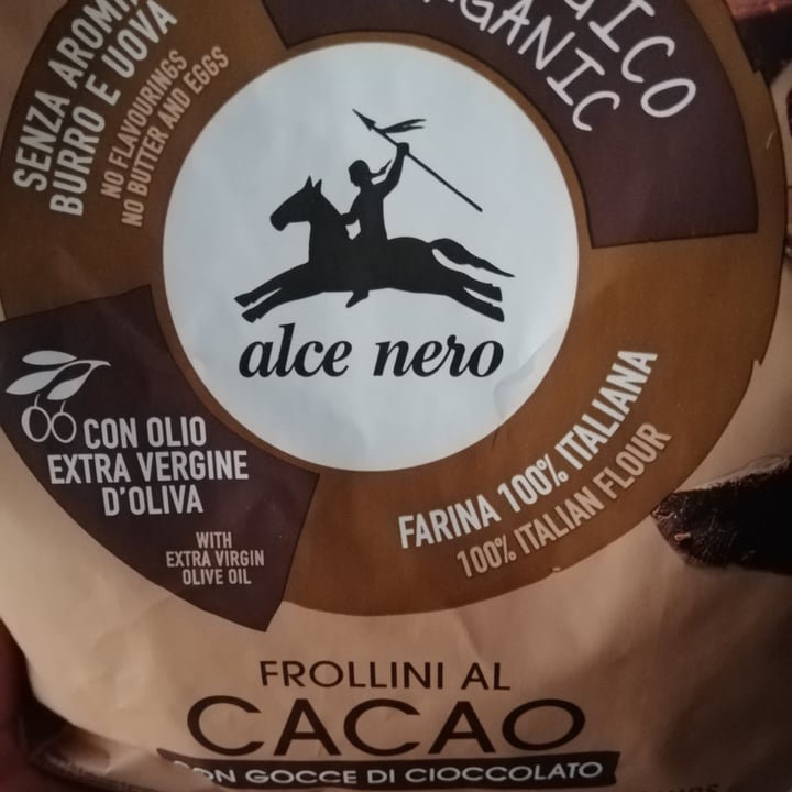 photo of Alce Nero Frollini al cacao con gocce di cioccolato shared by @ariannagoldoni on  16 Apr 2022 - review