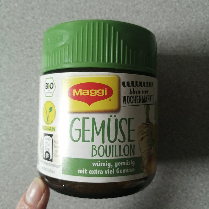 photo of Maggi Gemüsebrühe (vegetable stock) shared by @veganny18 on  28 Jun 2020 - review