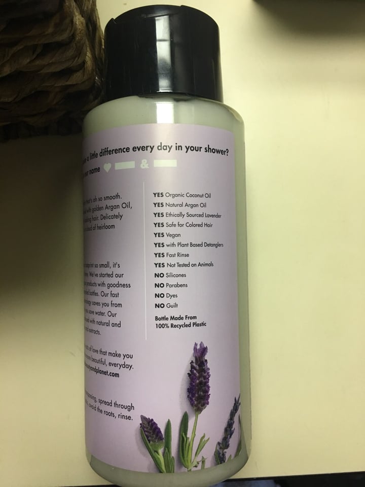 photo of Love Beauty and Planet Argan Oil & Lavender Conditioner shared by @plants on  15 Mar 2019 - review
