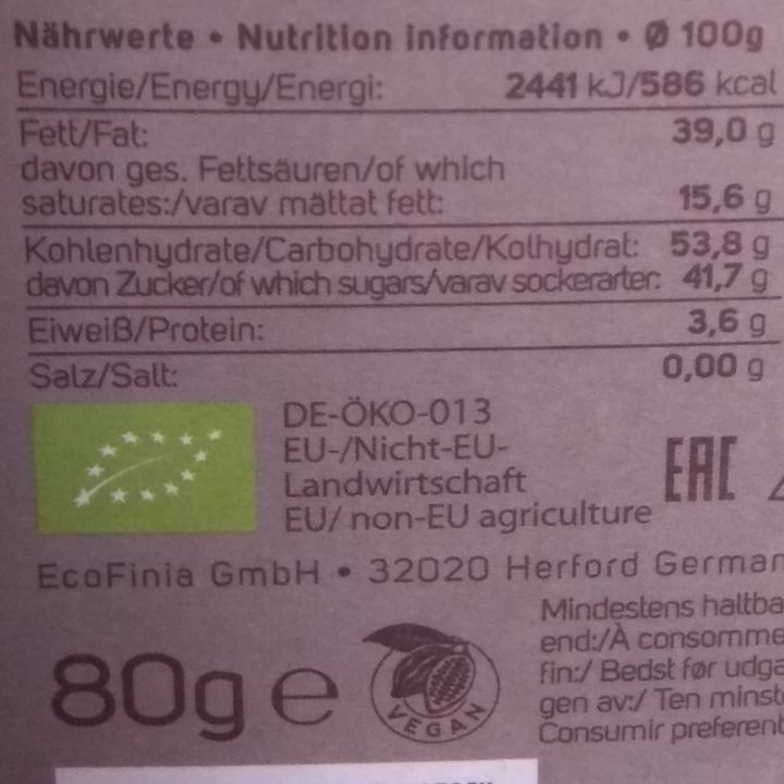review photo of iChoc White Nougat Crisp Vegan Milk-like shared by @lauraugi on 31 Oct 2020 - review
