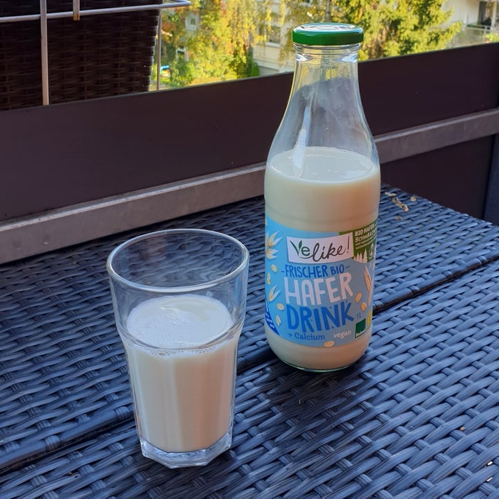 photo of Velike! Haferdrink + Calcium (Glasflasche) shared by @sophonax on  29 Oct 2021 - review