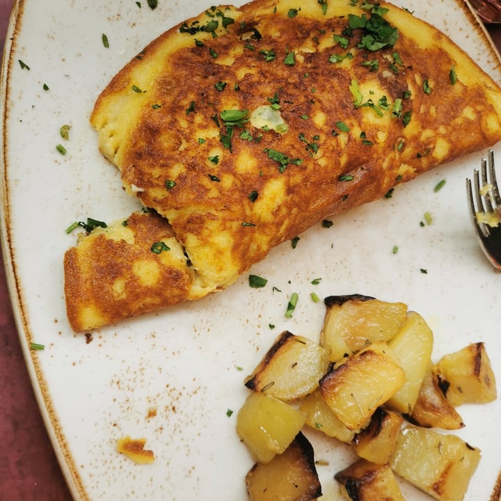 photo of Rifugio Romano Vegan omelette di ceci shared by @mappamondo on  20 Mar 2022 - review