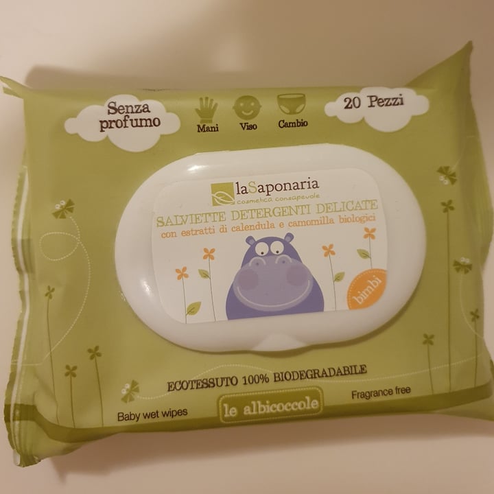 photo of La Saponaria Salviette detergenti delicate shared by @myriad on  17 Nov 2022 - review