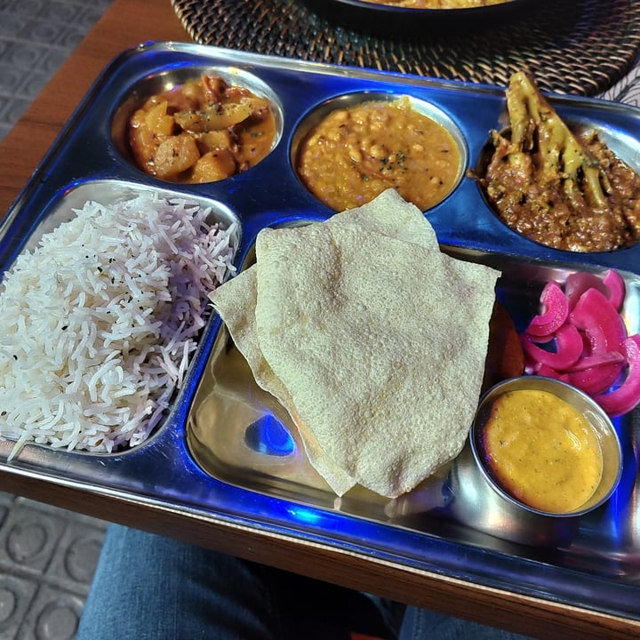 photo of Tulsi Vegan Restaurant Vegan Thali shared by @va1en on  12 Oct 2022 - review