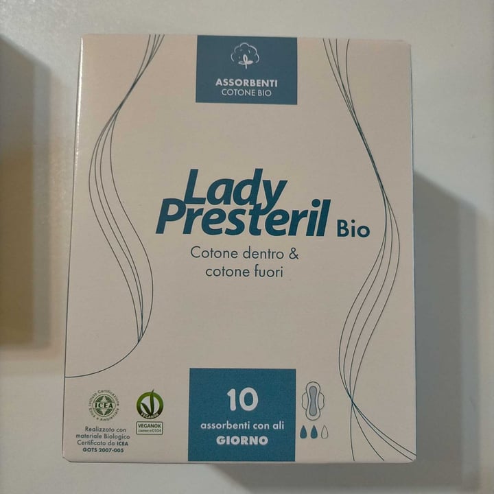 photo of Lady presteril Assorbenti shared by @jitney on  09 Apr 2021 - review
