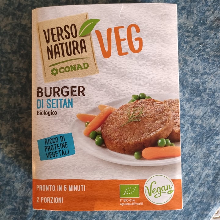 review photo of Verso Natura Conad Veg Burger Di Seitan Biologico shared by @giuli4 on 24 Mar 2022 - review