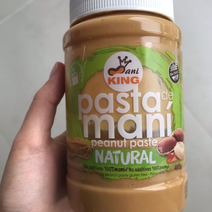 photo of Maní King Pasta De Maní Natural shared by @sgaischuk on  10 Sep 2020 - review