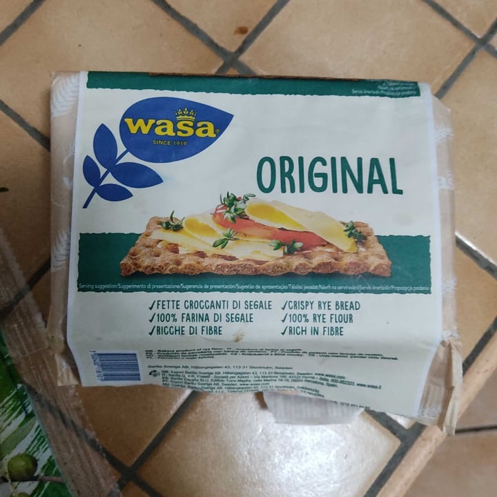 review photo of Wasa Original fette croccanti di segale shared by @cirimbriscola on 02 May 2022 - review