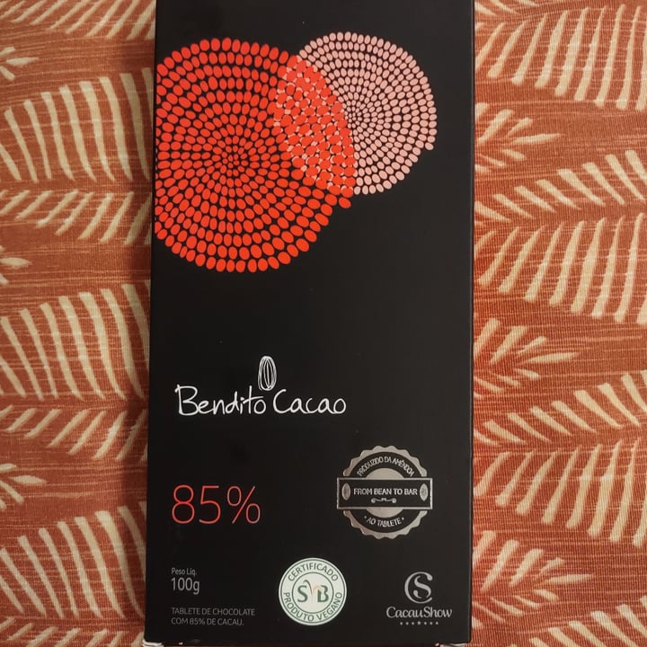 photo of Bendito Cacao Bendito cacao 85 % shared by @leedsfm on  15 May 2022 - review