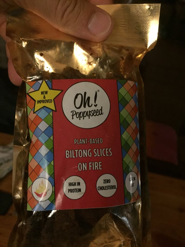 photo of Oh! Poppyseed Biltong Slices On Fire shared by @sanctuarymike on  09 Nov 2019 - review
