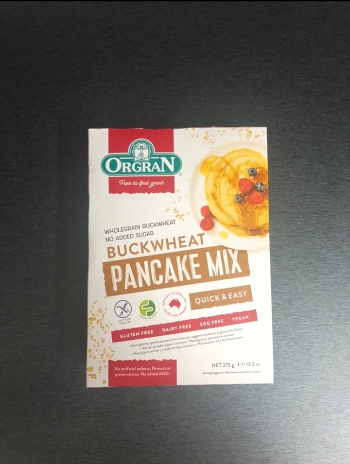 photo of Orgran Pancake mix shared by @doaa on  17 Apr 2020 - review