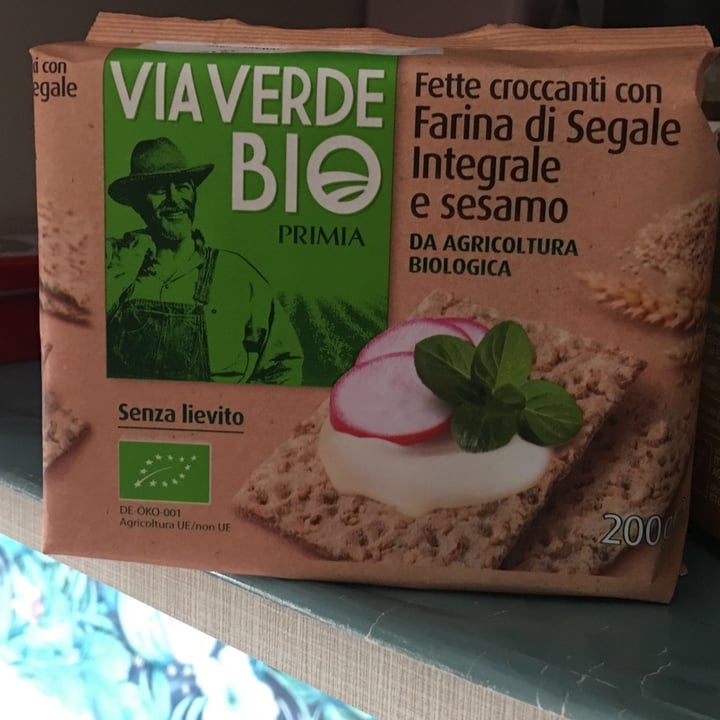 photo of Via Verde Bio Fette croccanti shared by @zingarha on  17 Apr 2021 - review
