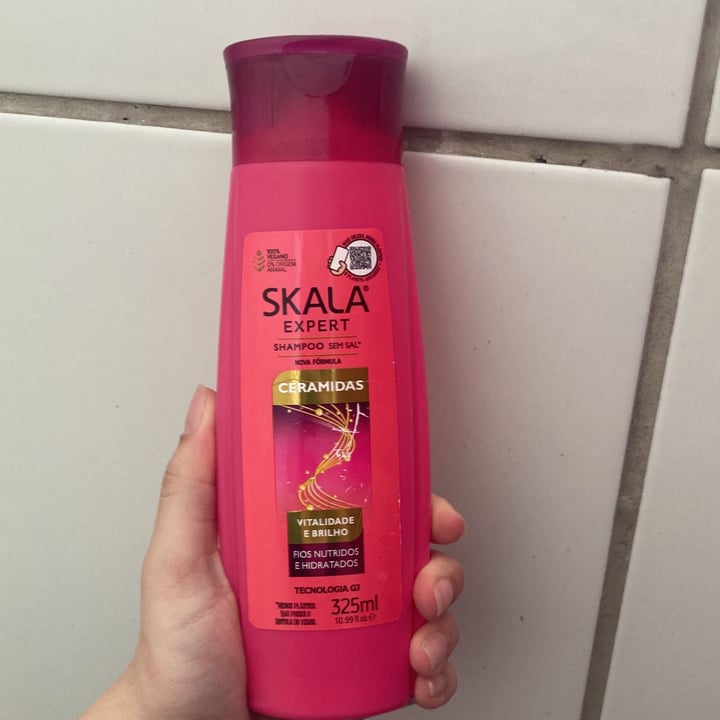 photo of Skala Shampoo Ceramidas Brilho Impecável shared by @mariamcclara on  16 Oct 2022 - review