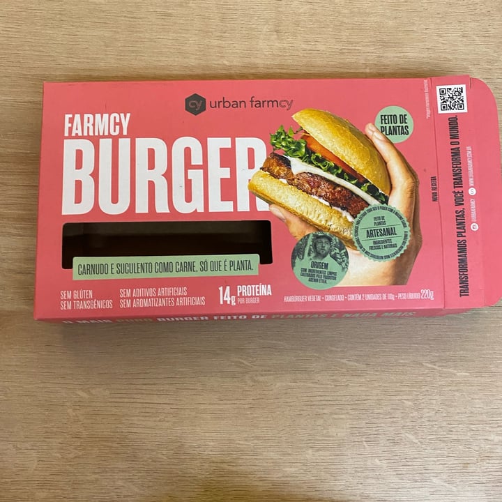 photo of Urban Farmcy Farmcy Burger shared by @taiscaldas on  14 Jun 2022 - review