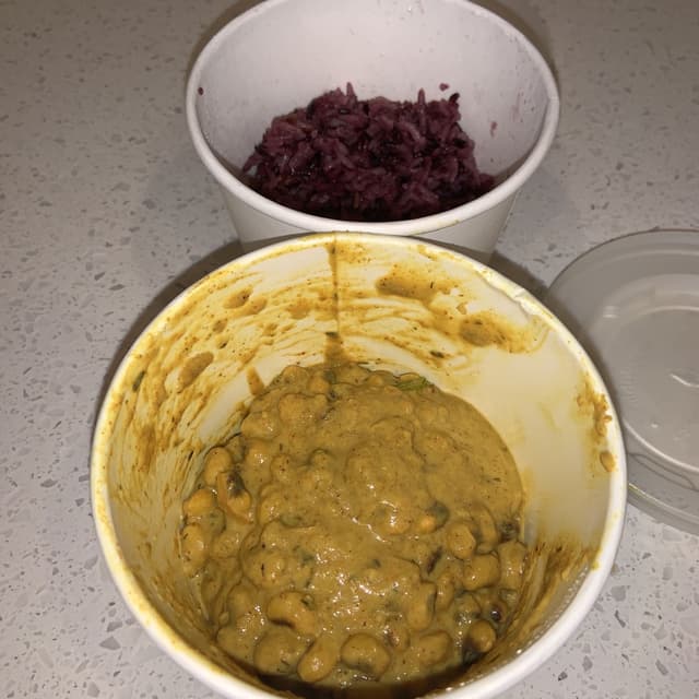菜肴“Coconut Blackeye Pea Curry”的照片