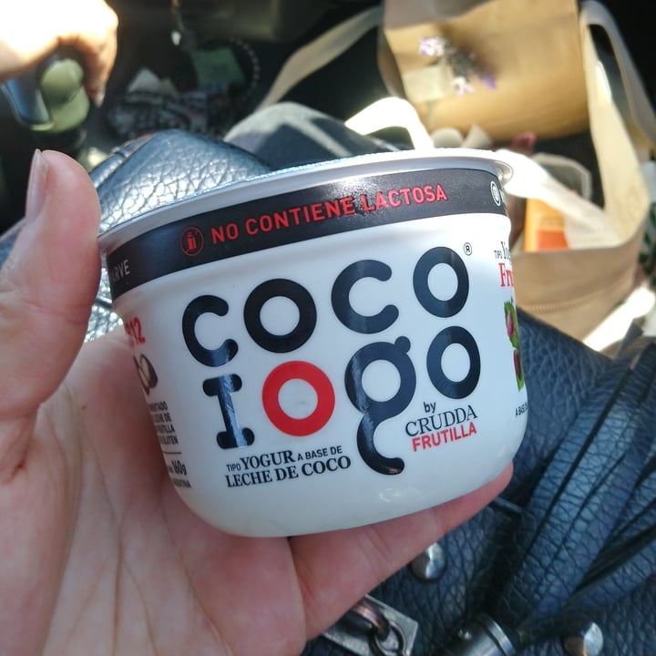 photo of Crudda Yogur a Base de Coco sabor Frutilla shared by @taisveg on  31 Oct 2020 - review