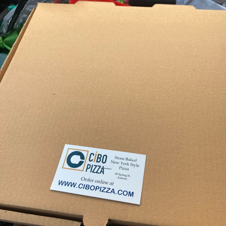 review photo of Cibo Pizza Chef Recommendation shared by @cleanplateclub on 30 Dec 2021 - review