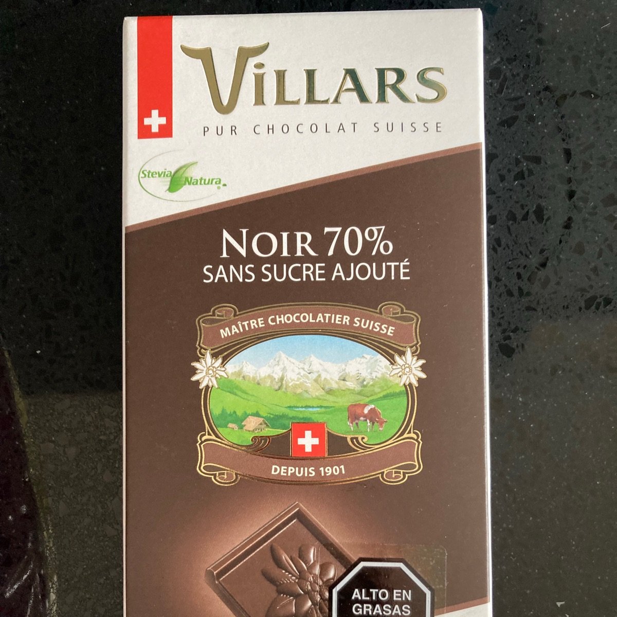 Villars Chocolate con cacao al 70% Reviews | abillion