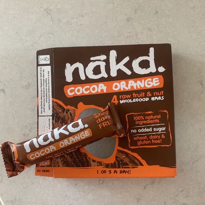 photo of Nākd. COCOA ORANGE shared by @morley on  25 Feb 2021 - review