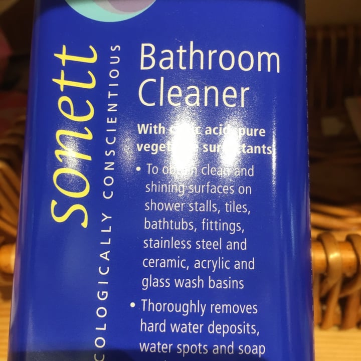 photo of Sonett Bathroom cleaner shared by @thisisfun on  27 Jun 2020 - review