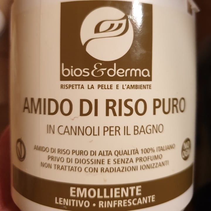 photo of Bios & Derma Amido di Riso in cannoli shared by @mari-hola on  14 Feb 2022 - review