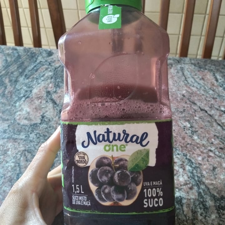 photo of Natural One Suco misto de uva e maçã shared by @simonekorea on  07 May 2022 - review