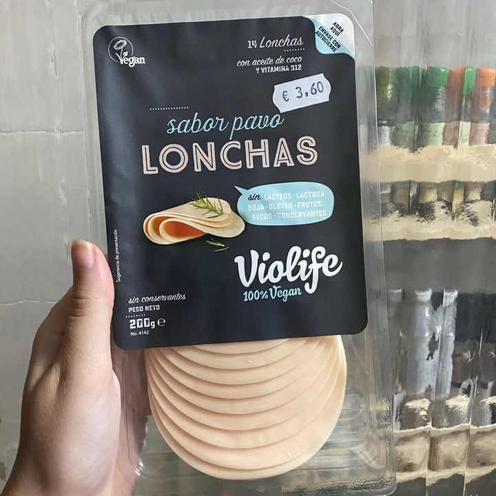 photo of Violife Lonchas sabor Pavo shared by @gororiddle on  09 Jun 2021 - review