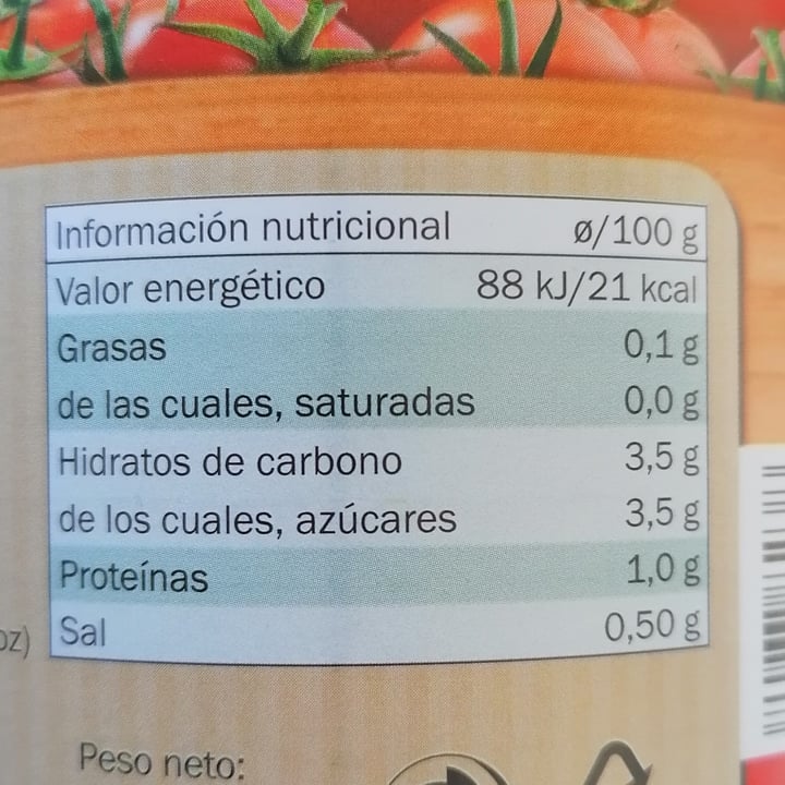 photo of Freshona Tomate triturado shared by @cometdibiasky on  22 Mar 2022 - review