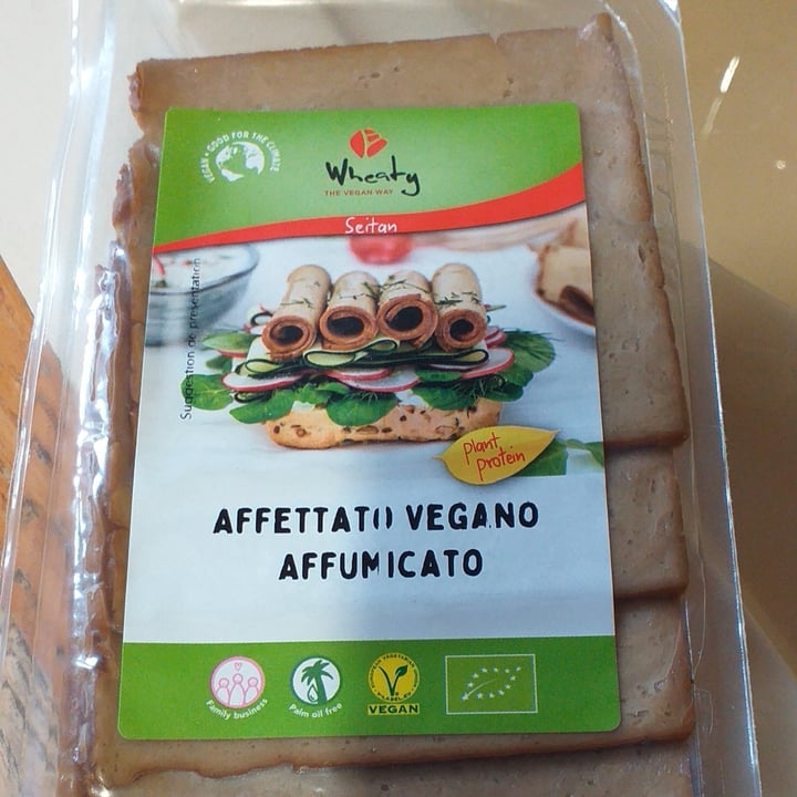 photo of Wheaty Affettato Vegano Affumicato shared by @adeco on  25 Dec 2022 - review