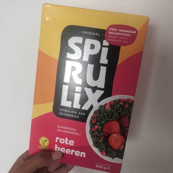 review photo of spirulix Knuspermüsli rote Beeren shared by @namiami on 30 Aug 2022 - review