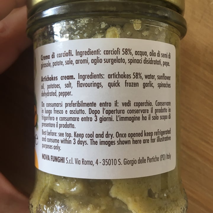 review photo of Nova Funghi Srl Sugo ai Carciofi shared by @huliet on 05 Jul 2022 - review