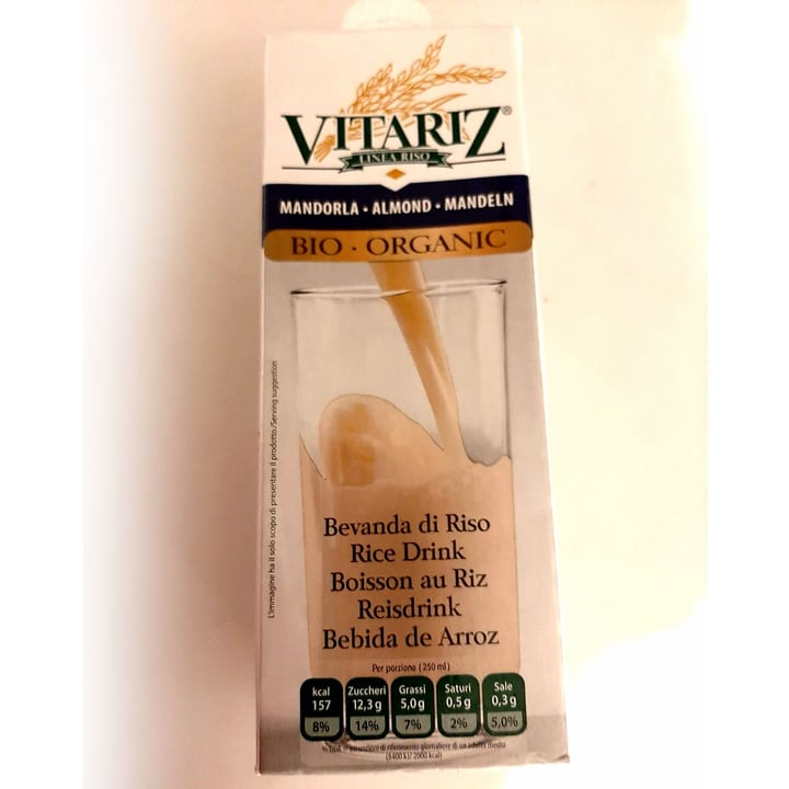 review photo of Vitariz משקה אורז שקדים ויטריז shared by @oritkm on 16 May 2020 - review