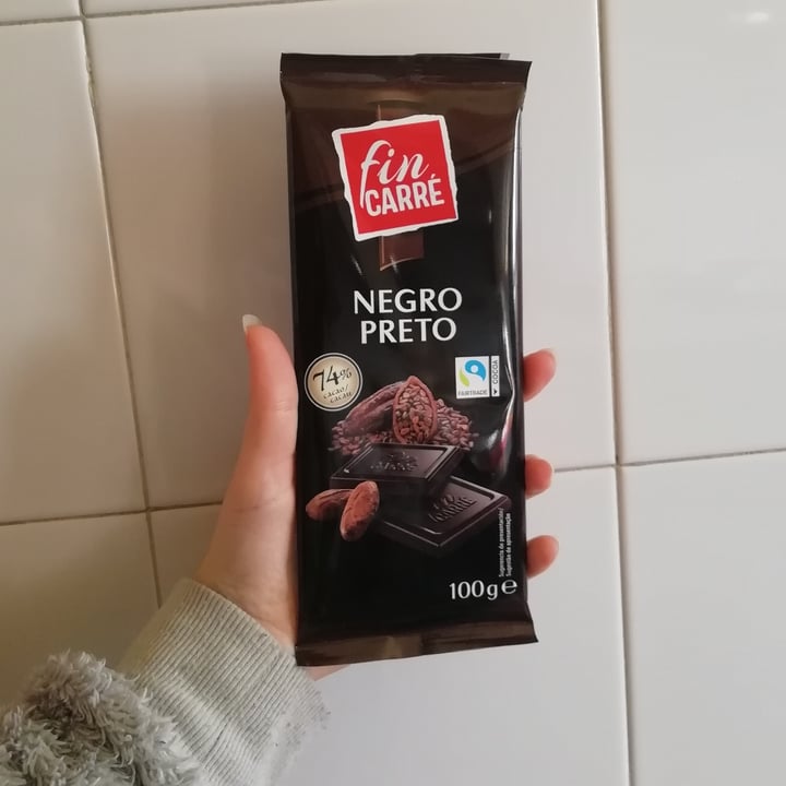 review photo of Fin Carré Chocolate Negro 74% Cacao shared by @nmirona on 18 Nov 2020 - review